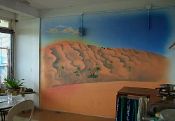 peinture murale 4 m x 2,5 m